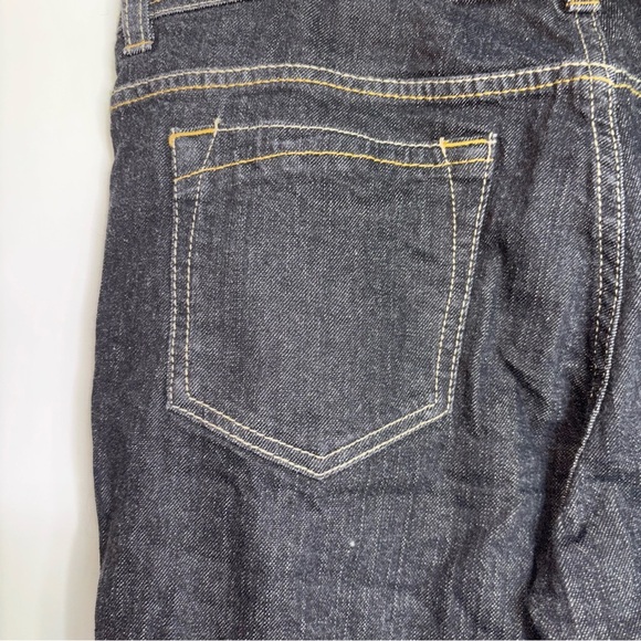 DKNY Petite 10R Women's Black Jeans Chelsea Low Rise Straight Leg Long Slim Fit - Picture 12 of 12